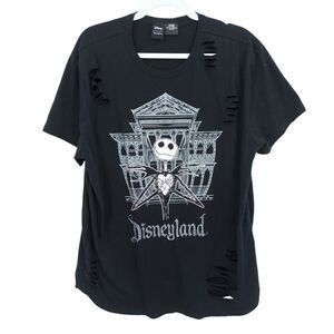 Disney Our Universe Jack Skellington Nightmare Before Christmas Thrashed Tee XXL